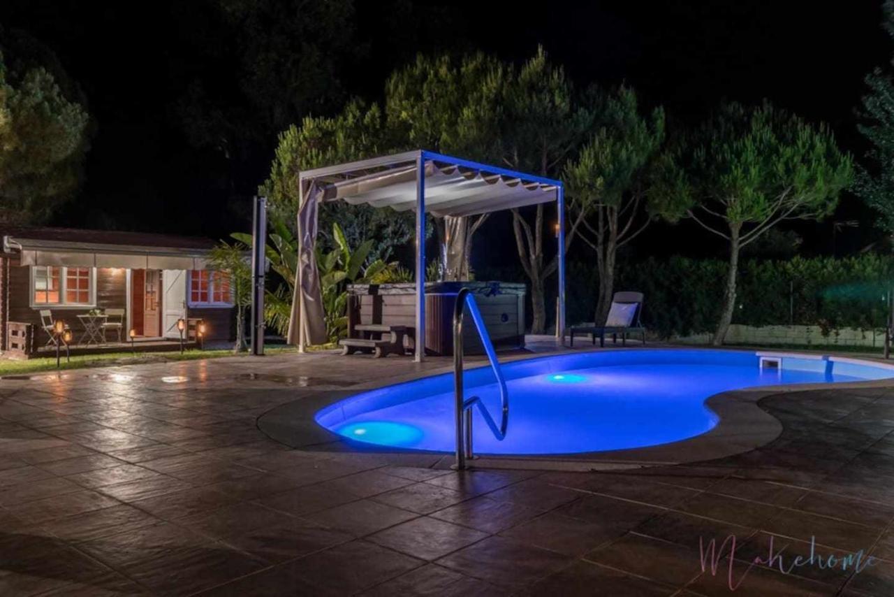 Bungalow Espectacular Garaje Piscina Y Jacuzzi Алхараке Екстериор снимка