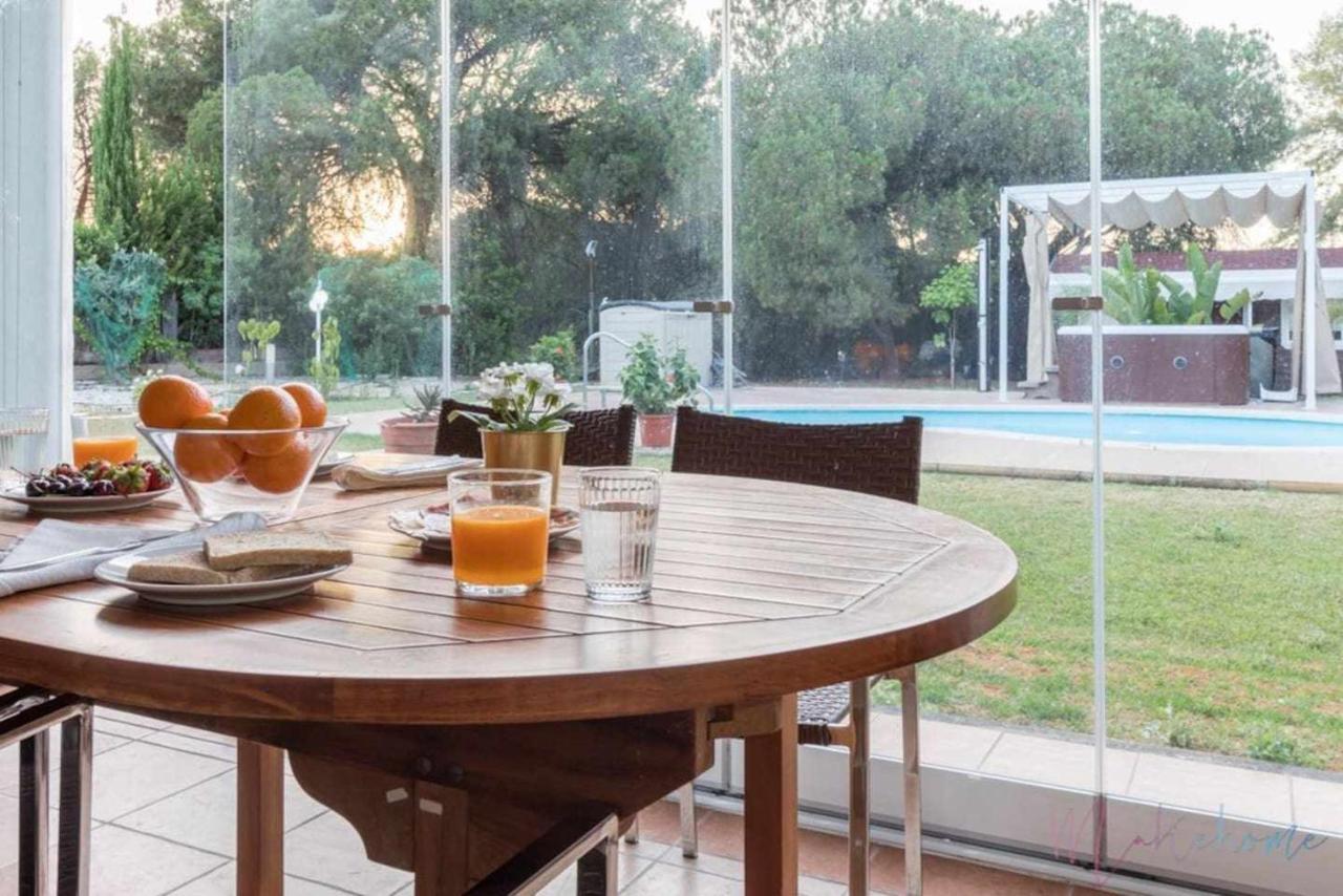 Bungalow Espectacular Garaje Piscina Y Jacuzzi Алхараке Екстериор снимка